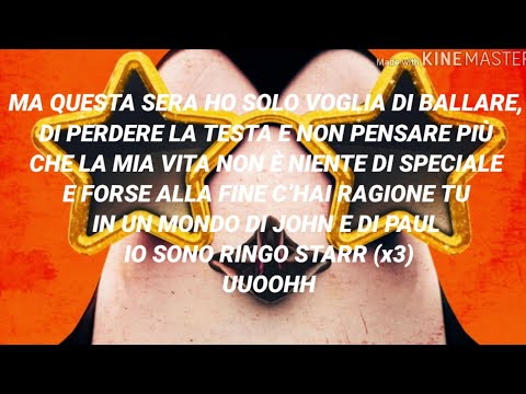 Pinguini Tattici Nucleari - Ringo Starr (Testo con Audio e Lyrics Video)