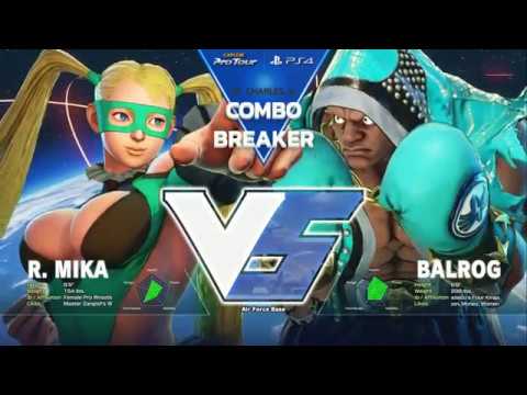 SFV: Combo Breaker 2017 - Top 16 Part 1 - CPT 2017