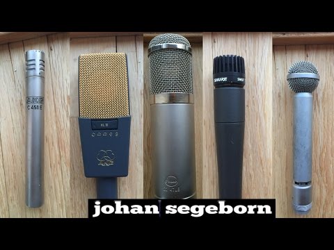 5 Microphone Types to Record Electric Guitar - Comparison