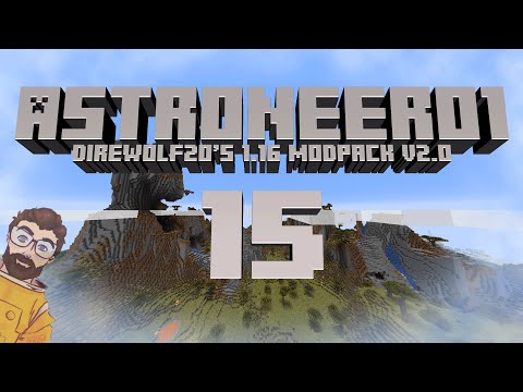 Direwolf20's 1.16 Minecraft Pack v2 - Episode 15: Saws, Drills, and Automobiles