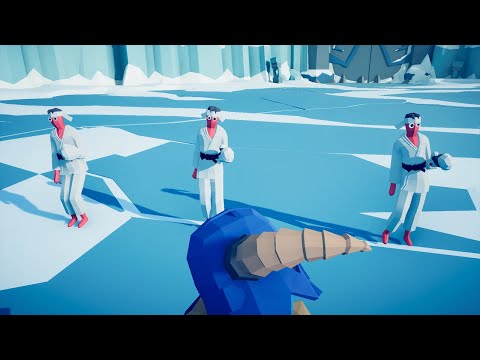 3x KICKBOXER vs 24 ABILITY UNITS #2 - TABS - Totally Accurate Battle Simulator