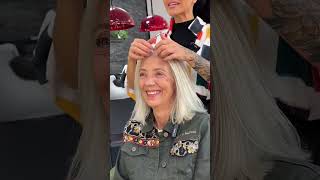 Das war die Grey Transition bei Hella! Ich wünsche viel spaß mit dein neue edele Look!#greyhair