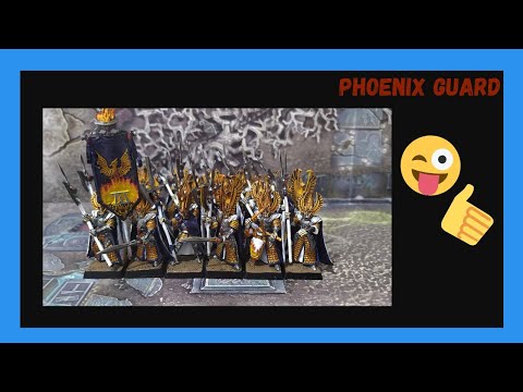 🧝‍♂️How to paint PHOENIX GUARD🧝‍♂️ // Como pintar GUARDIA DEL FENIX // High Elves// Cities of Sigmar
