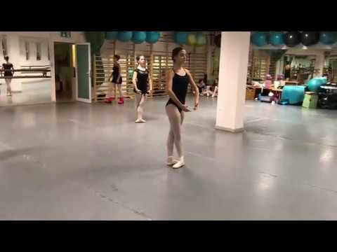 Fouettes during class!!