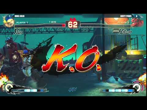 USF4: MMG Julio vs Dirty Paws - PH Fight Club league - Round 2