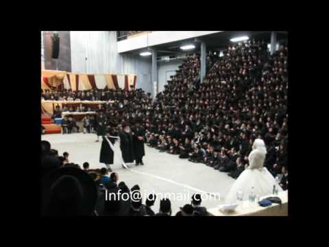 Brother Dance - 2 Viznitzer Rebbes Dancing - Shevat 5777