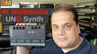 Video thumbnail for IK Multimedia Uno Synth first look by SynthMania