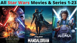 How to watch Star Wars in order (Hindi) | All Star Wars Movies & Series in Hindi | Star Wars List |