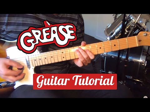 Frankie Valli - Grease (Tutorial per chitarra)