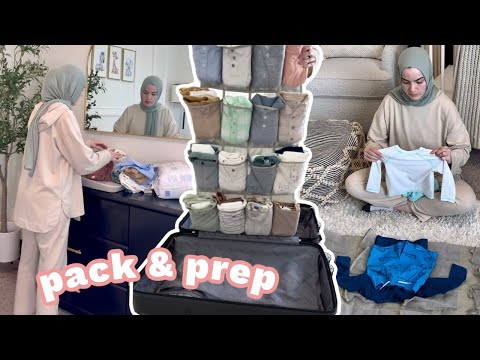 PACK & PREP WITH ME! WE ARE LEAVING THE U.S | Ramadan Vlog