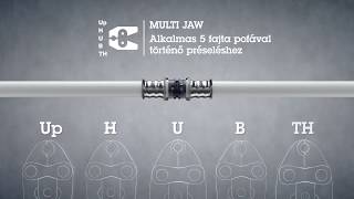 Multi Jaw funkció: több préspofával préselhető