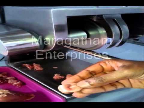 Semi-automatic chicken cutting machine, 100 kg per hour, 0.5...