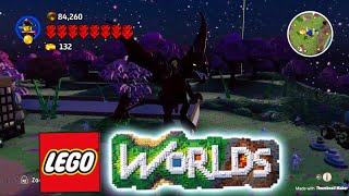 Lego worlds-unlocking the night-Dragon