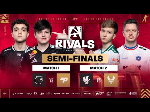 BLAST Rivals Hong Kong, Semi-Finals - FURIA vs paiN Gaming, Team Falcons vs Team Vitality