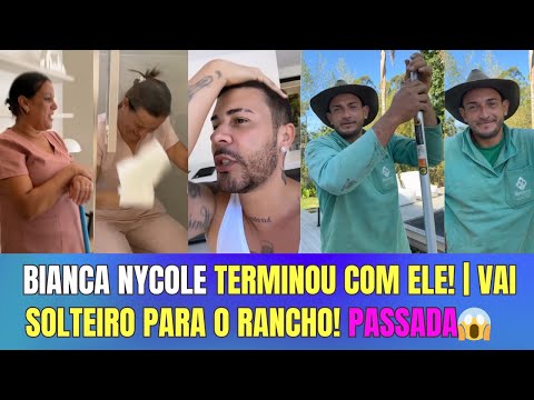 ENEAS CONTA PARA CARLINHOS QUE BIANCA NYCOLE TERMINOU COM ELE!😱