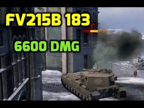 World of Tanks | FV215b 183 - City Derping 6600 DMG