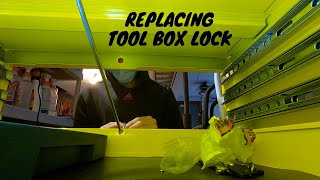 Replacing the lock on a US General roller cabinet tool chest