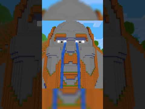Zombie visits Notch Temple FAIL #monsterschool #minecraft #minecraftanimation #notch #shorts