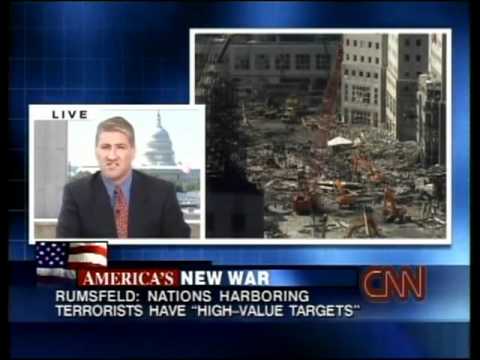 CNN 9/11 LIVE TV Coverage (9/16/01) 10:15 A.M - 10:30 A.M