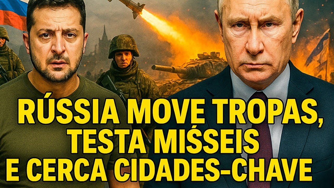 ESCALADA TOTAL – RÚSSIA CERCANDO KIEV E AMEAÇA RETALIAÇÃO GLOBAL