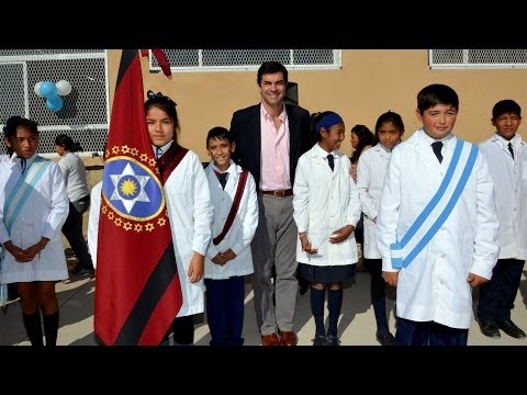 Inauguración de la Escuela Nº 4848 en Atocha, San Lorenzo y cabalgata en homenaje al Gral. Martín Miguel de Güemes