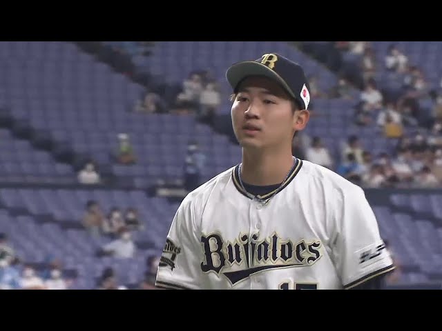 【6回表】バファローズ・椋木蓮 プロ初登板で6回まで無失点の好投!! 2022年7月7日 オリックス・バファローズ 対 埼玉西武ライオンズ
