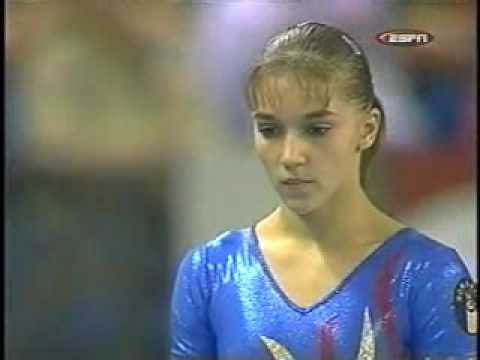 Oana Petrovschi - 2002 Worlds Finals - Vault 1