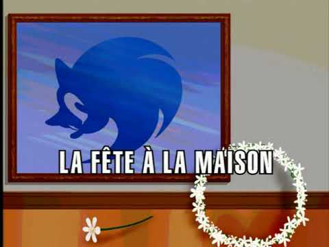 Sonic X S1 EP7 La Fête À La Maison Title Card (Français)