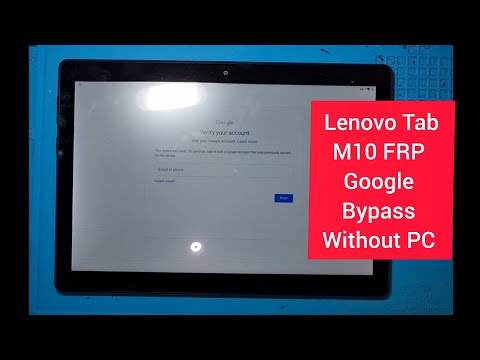 Lenovo Tab M10  TB-X505F FRP / Google Account Bypass without PC #lenovo #tabm10 #x505za