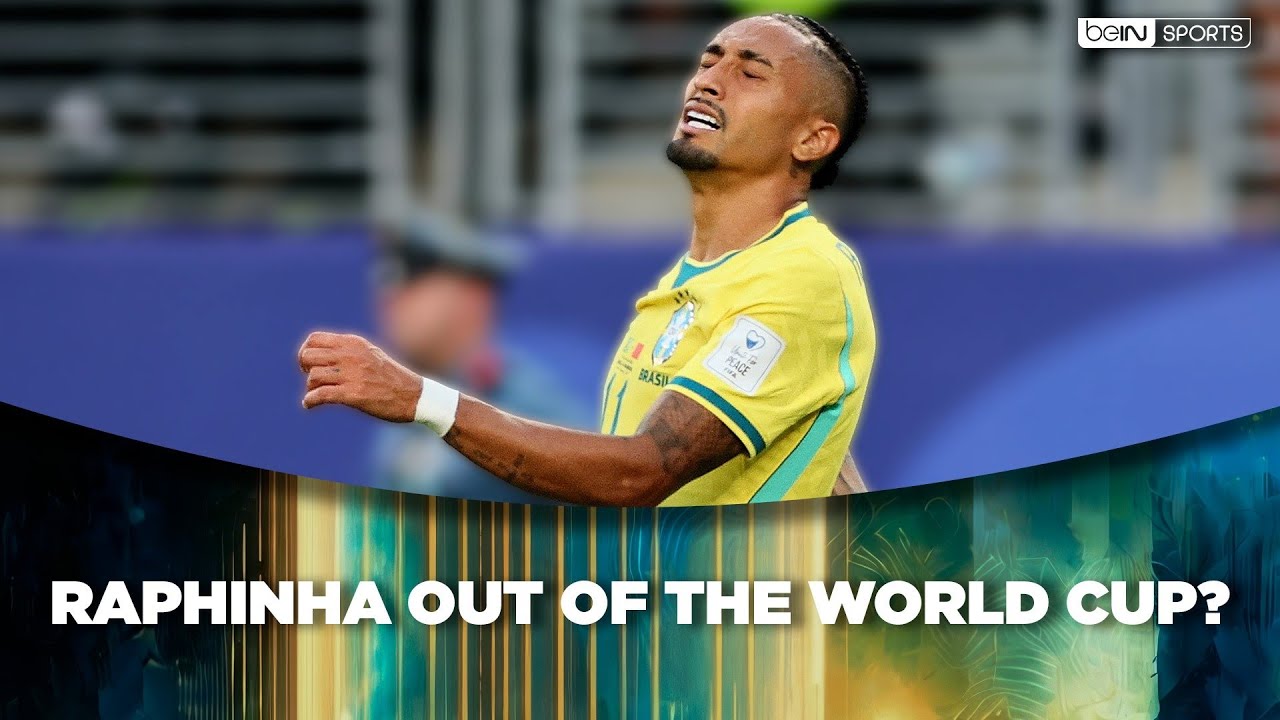 Raphinha injured… OUT of the World Cup? 😱⚽