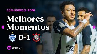LINGARD DESENCANTA E FAZ SEU PRIMEIRO GOL COM A CAMISA DO TIMÃO | BARRA-SC 0X1 CORINTHIANS