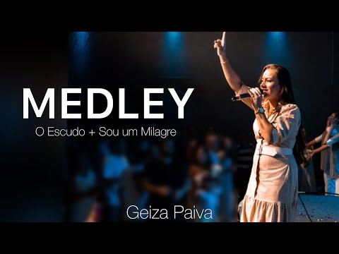 O ESCUDO + SOU UM MILAGRE (Medley) Cover | Culto ao Vivo. ​⁠@geizapaivaoficial #vozdaverdade