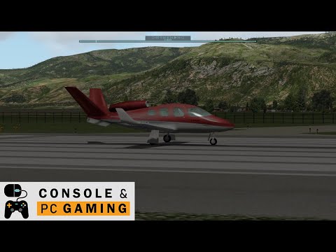 x-plane flight simulator - Rome Ciampino to Napoli