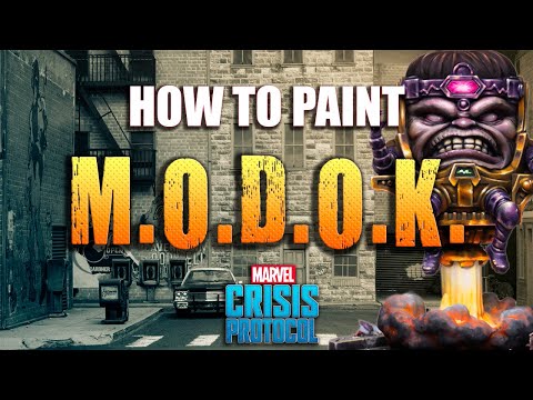 Sorastro's Marvel: Crisis Protocol Painting Series Ep.16 - M.O.D.O.K.