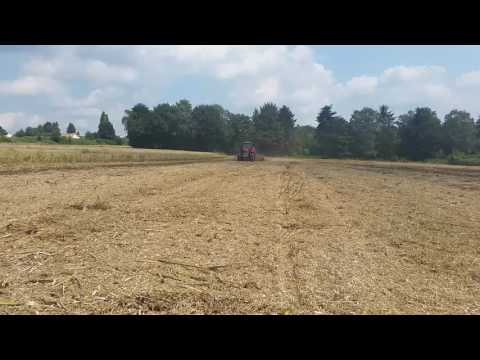 Lohnunternehmen Rockenfeller bei der Rapsstoppel Bearbeitung