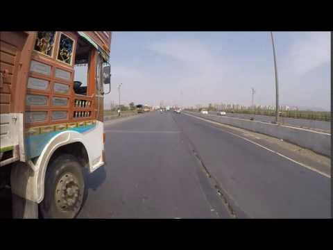 Dangerous gap in slab for motorcycles