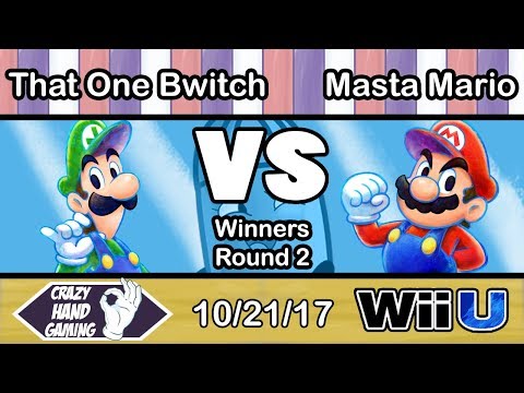 WHJr's 1 - That One Bwitch (Luigi) vs CHG | Masta Mario (Mario) Winners Round 2