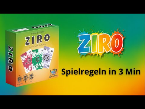 ZIRO – Game Rules | The fast-paced family game
