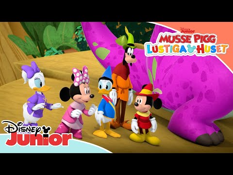 Familjedag med draken och Musse Pigg Lustiga Huset | Disney Junior Sverige