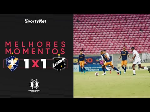 EMPATE NO FIM E ESPERANÇA VIVA - Retrô 1 x 1 ABC - Melhores Momentos - Série C 2025