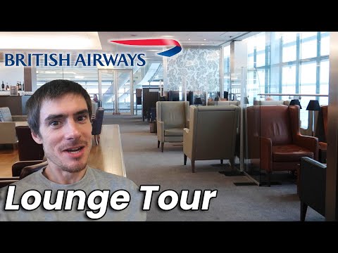 Revisão do lounge da classe executiva da British Airways LHR T5
