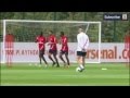 Arsene Wenger Amazing Skills in Training