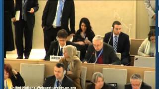 Prof Gerald Steinberg at UN HRC, 2nd statement