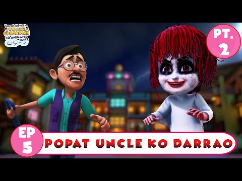 Popat Uncle Ko Darrao Part 2 😱 | TMKOC 3D Animated | Horror Night Continues! #tmkoc3d
