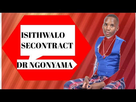 ISITHWALO SE CONTRACT | DR NGONYAMA