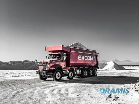Excon Dramis D55T (Mack Chassis) Salar de Atacama - Mining truck