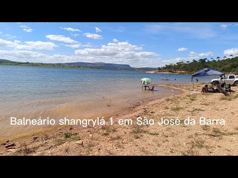 Praia do Mar  de  Minas gerais no lago de furnas