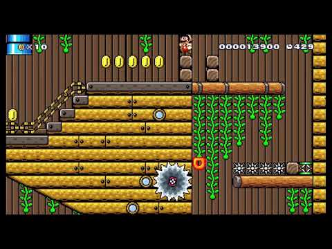 Super Mario Maker 2 - Flying Battery Zone
