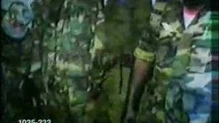 Samuel Doe capturado / captured