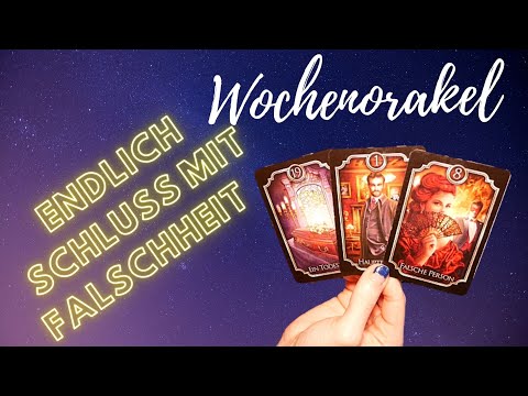 Endlich SCHLUSS mit den Ausreden und Lügen - Wochenorakel